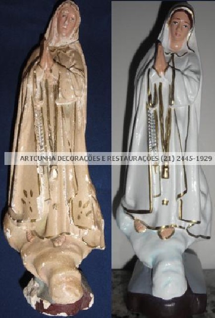 Restauração de imagens sacras e religiosas