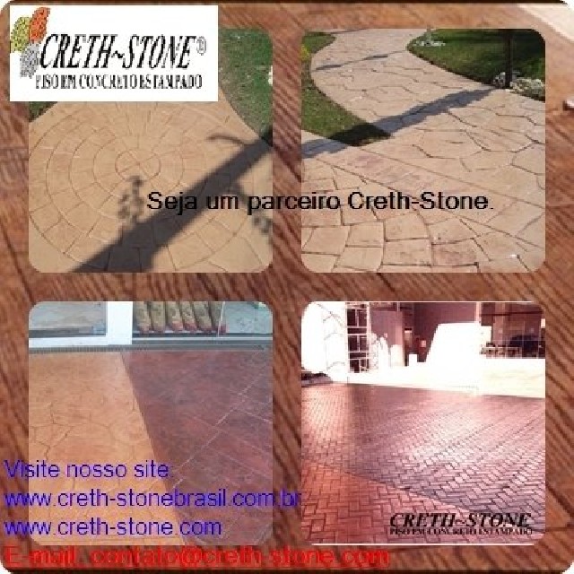 Foto 1 - Creth-stone - Concreto estampado