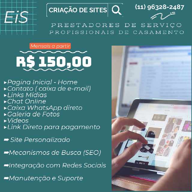 Foto 1 - Criao de Sites, Paginas de Vendas, Divulgao