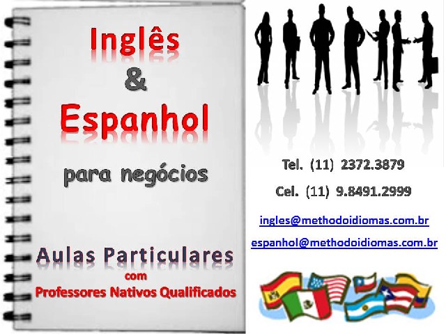 Foto 1 - Aulas de ingles e espanhol com prof nativo