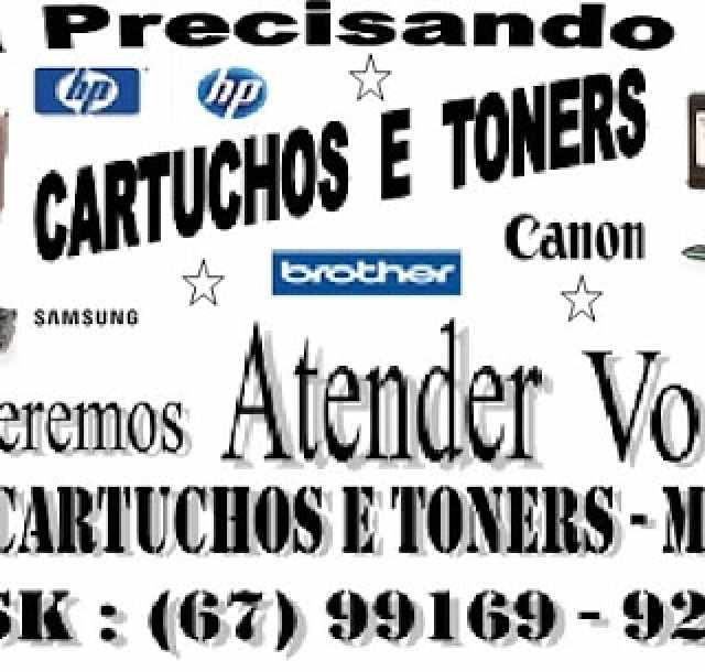 Foto 1 - Cartuchos e Toners  p/ impressoras