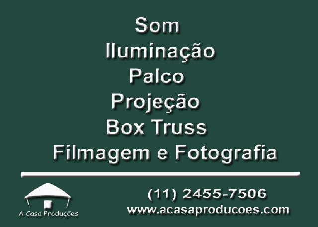 Foto 1 - Filmagem - sonorizao - iluminao - box truss